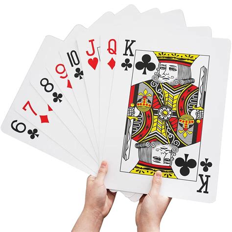 Break In A Deck of Playing Cards .